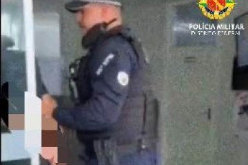 Sobrinho que matou o tio em Santa Maria &eacute; preso -  (crédito: PMDF)