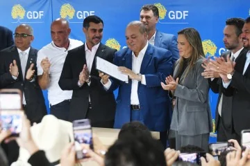 GDF sancionou o projeto de lei complementar que revisa o Plano Diretor de Ordenamento Territorial (PDOT) do DF - (crédito: Ed Alves CB/DA Press) GDF sancionou o projeto de lei complementar que revisa o Plano Diretor de Ordenamento Territorial (PDOT) do DF - (crédito: Ed Alves CB/DA Press)