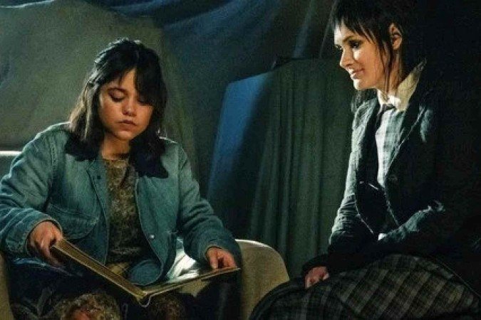 Winona e Jenna Ortega já atuaram juntas em 'Beetlejuice Beetlejuice' - (crédito: Reprodução ) Winona e Jenna Ortega já atuaram juntas em 'Beetlejuice Beetlejuice' - (crédito: Reprodução )
