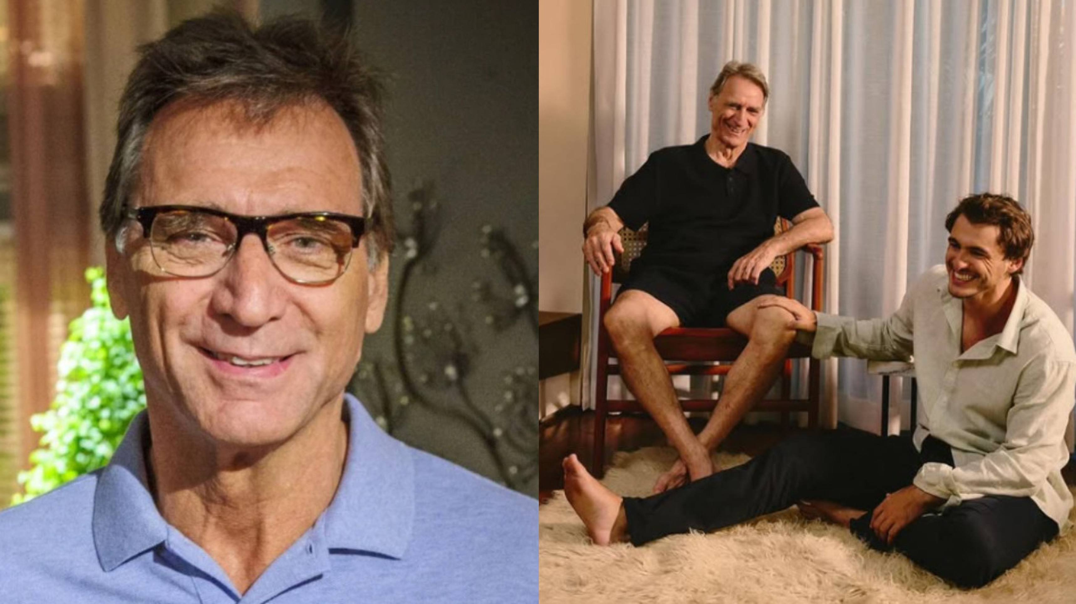 Filho de Herson Capri se pronuncia após ator sofrer infarto