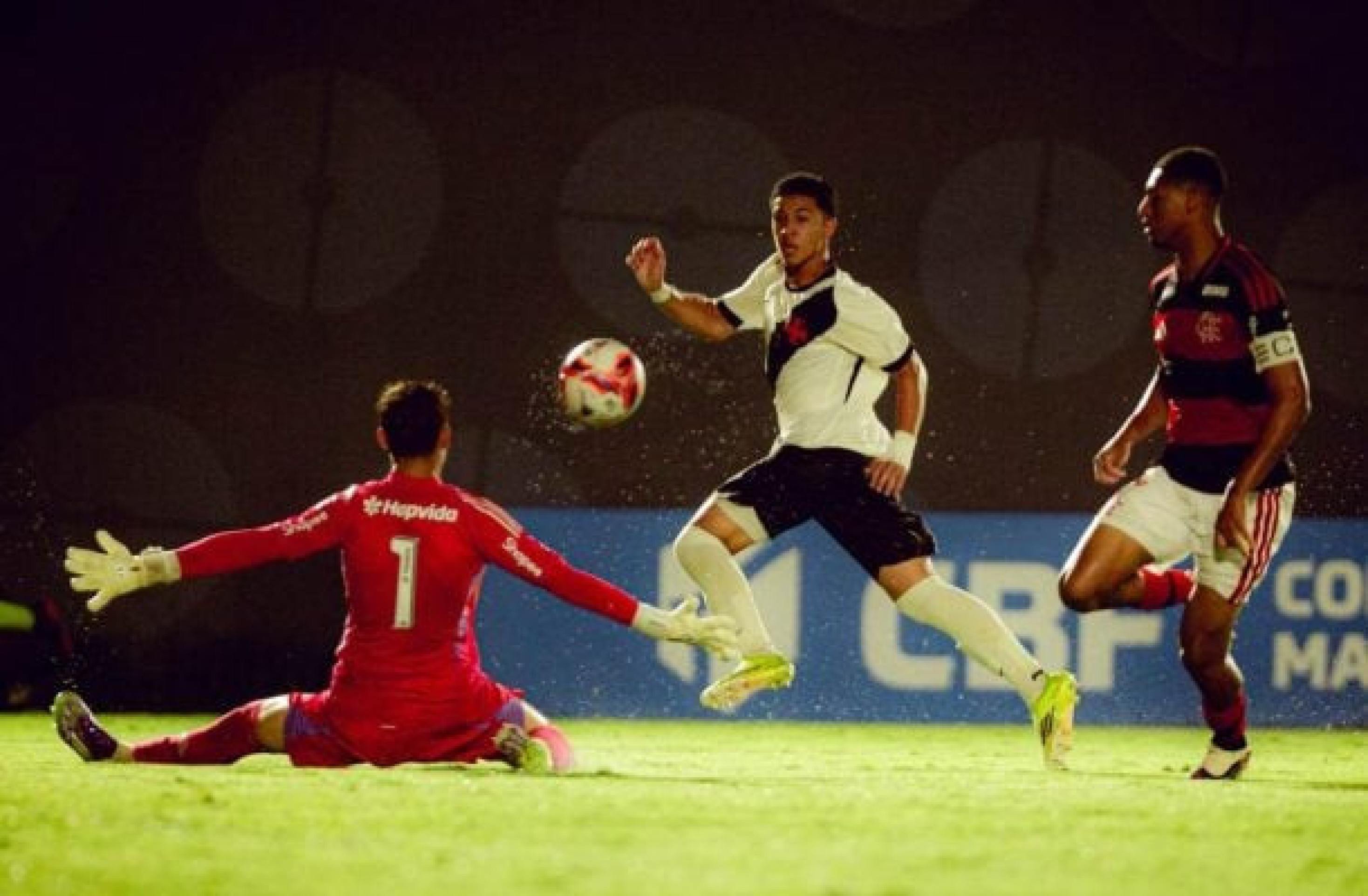 Meninos da Colina venceram com autoridade os rivais rubro-negros -  (crédito: Foto:  João Gabriel Alves / Vasco da Gama)