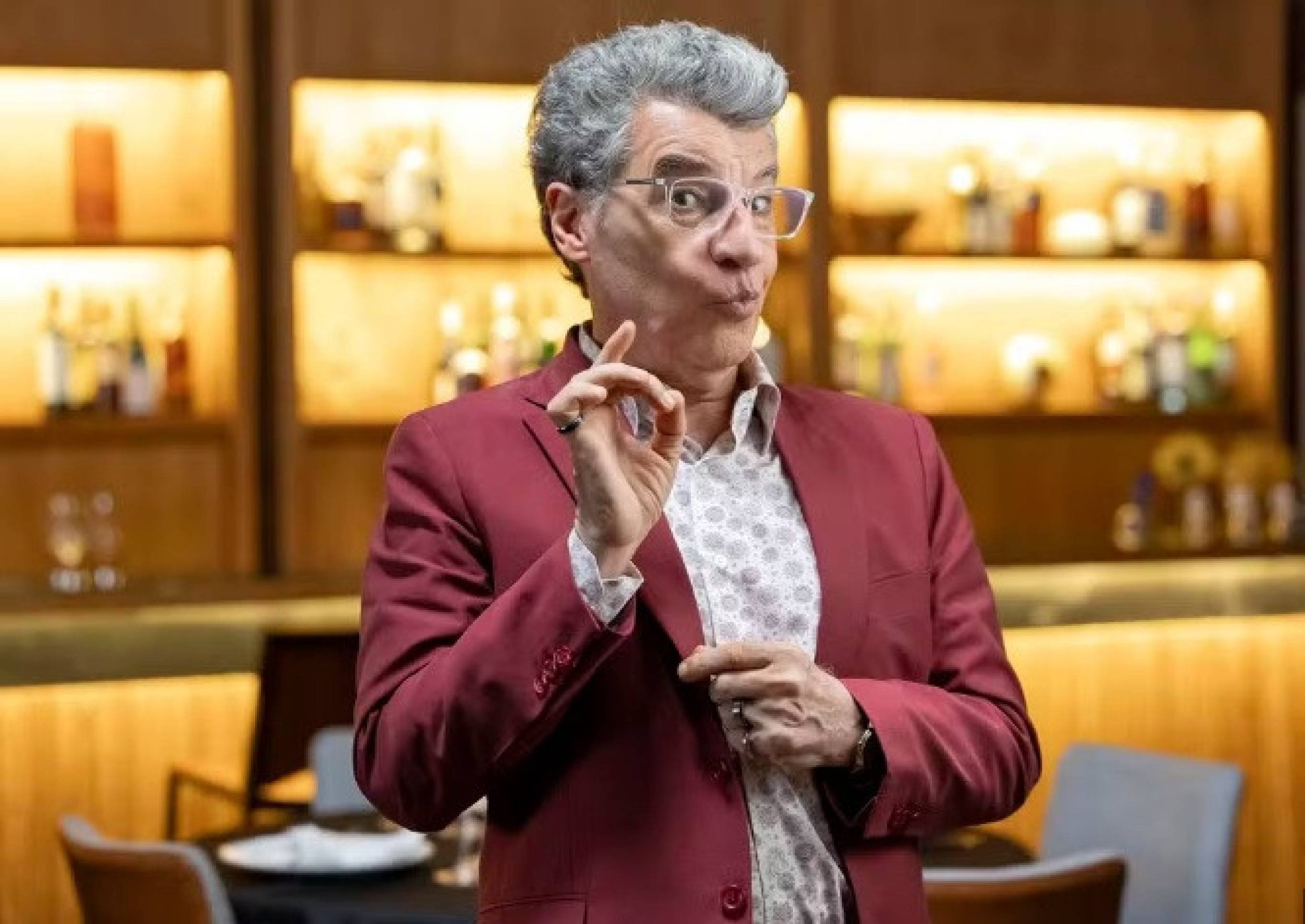 Paulo Betti como T&eacute;o Pereira, de "Imp&eacute;rio"