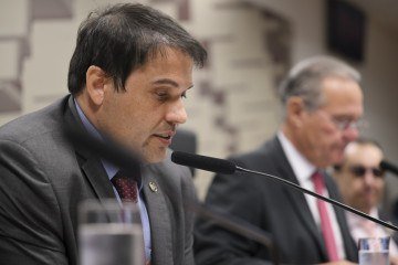 Em depoimento na CAE, presidida por Calheiros, João Accioly negou que tenha havido omissão por parte da Comissão de Valores Mobiliários  -  (crédito:  Saulo Cruz/Agência Senado)