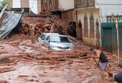 Cidades na Zona da Mata Mineira sofrem trag&eacute;dia por fortes chuvas desde segunda-feira (23/2) -  (crédito: Leonardo Costa/Tribuna de Minas)