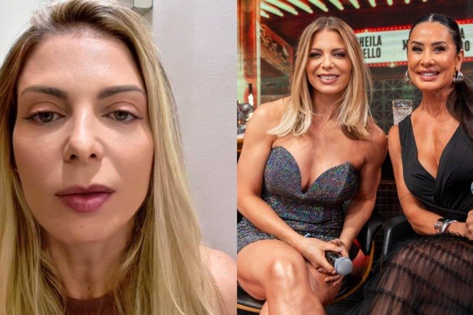 Sheila Mello rasga o verbo após ser comparada à Scheila Carvalho - (crédito: Reprodução/TV Globo) Sheila Mello rasga o verbo após ser comparada à Scheila Carvalho - (crédito: Reprodução/TV Globo)