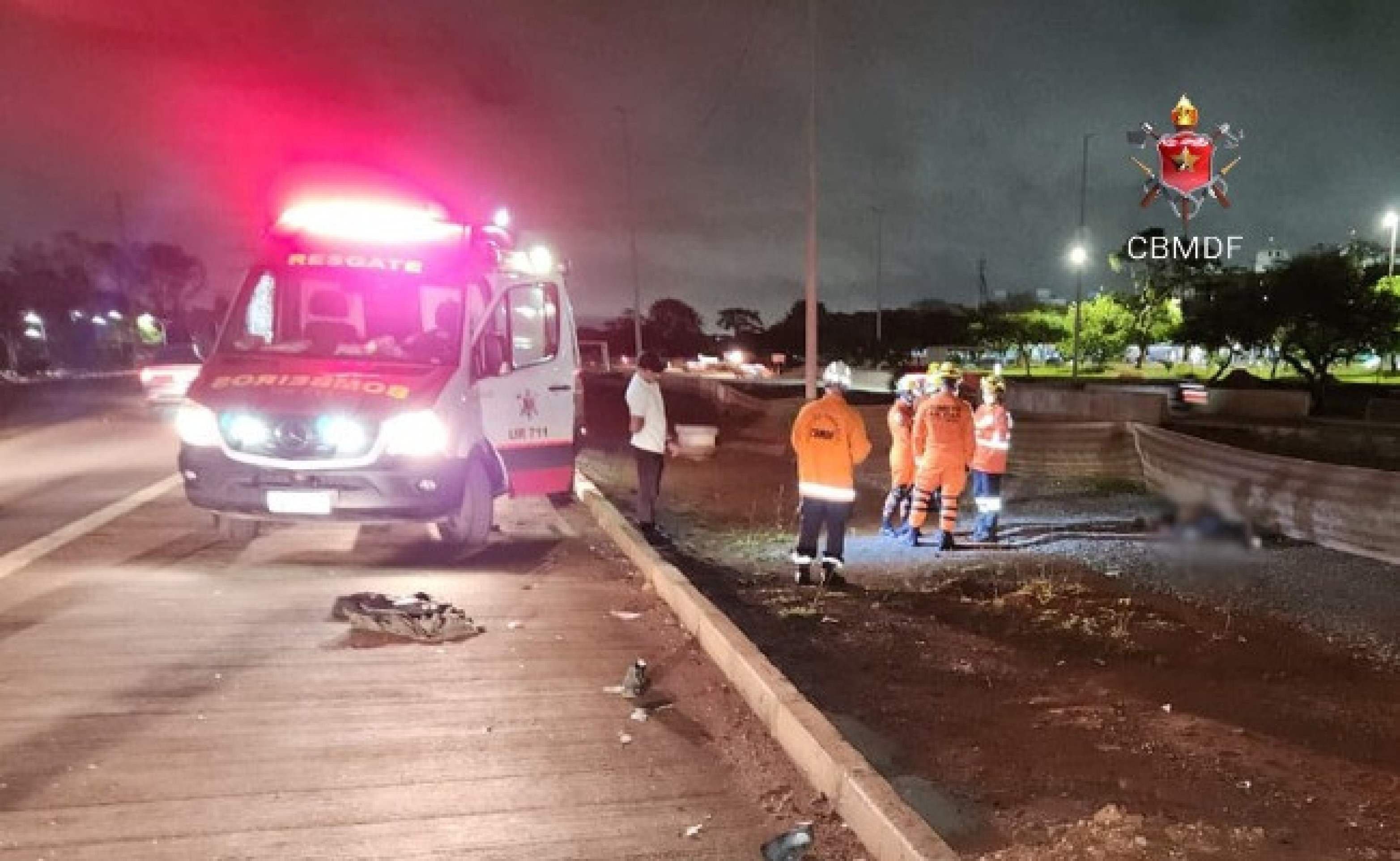 Idoso j&aacute; foi encontrado sem vida no local do sinistro