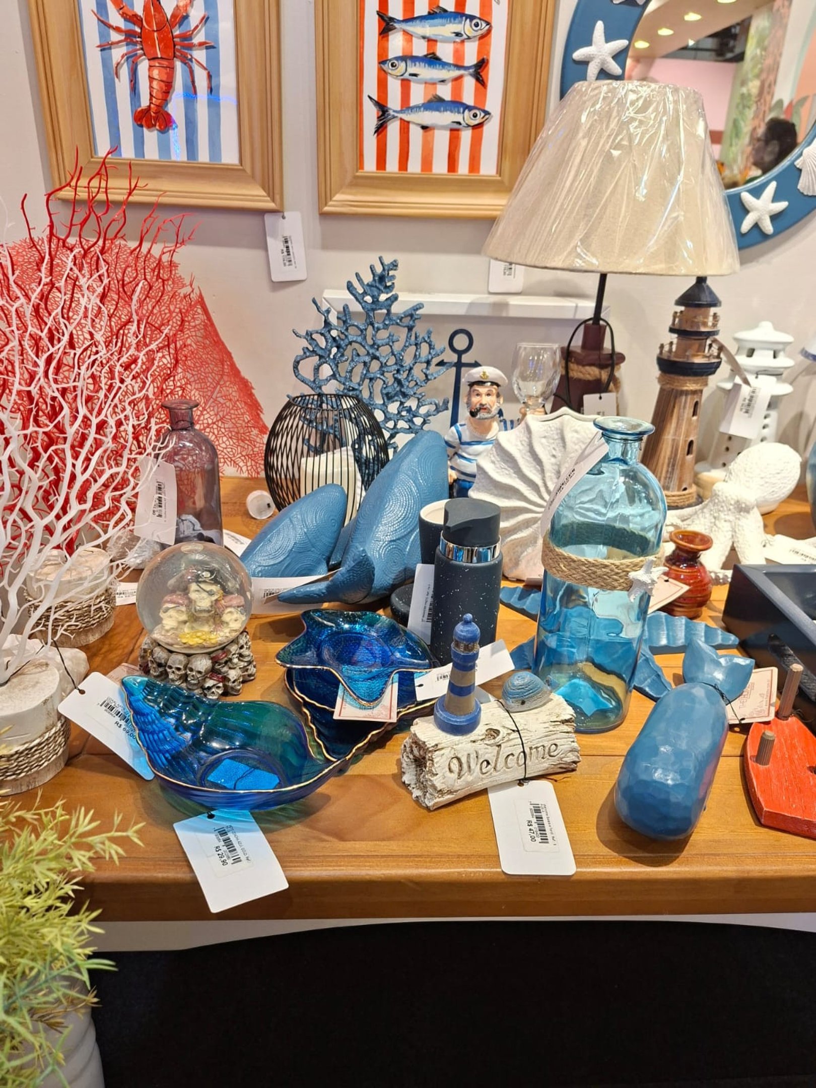 O fundo do mar virou decora&ccedil;&atilde;o