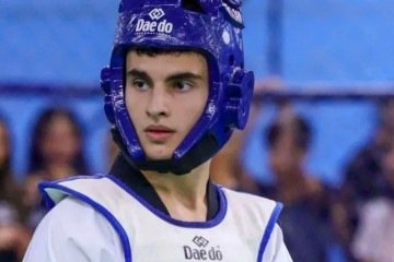 Morre Cauã Batista, promessa do taekwondo brasileiro, aos 18 anos  -  (crédito: Divulgação/Soares Team Taekwondo)