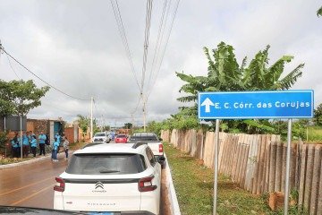 Via do Sol Nascente &eacute; pavimentada pelo DER