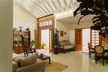 Algumas paredes tiveram que ser derrubadas para ampliar o espaço - (crédito: Foto: Hélder Santana) Algumas paredes tiveram que ser derrubadas para ampliar o espaço - (crédito: Foto: Hélder Santana)