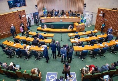 Alguns parlamentares da base governista começam a se manifestar contrários ao modelo de proposta apresentado pelo Palácio do Buriti para capitalizar o BRB -  (crédito: Andressa Anholete/ Agência CLDF) -Alguns parlamentares da base governista começam a se manifestar contrários ao modelo de proposta apresentado pelo Palácio do Buriti para capitalizar o BRB -  (crédito: Andressa Anholete/ Agência CLDF)