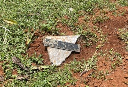 L&aacute;pides s&atilde;o alvo de vandalismo