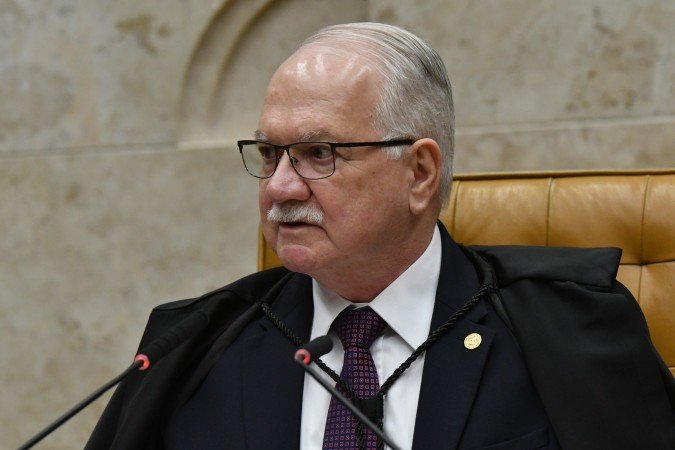  25/02/2026 -  Ed Alves CB/DA Press. Politica. Sessão Plenario do STF. Edson Fachin