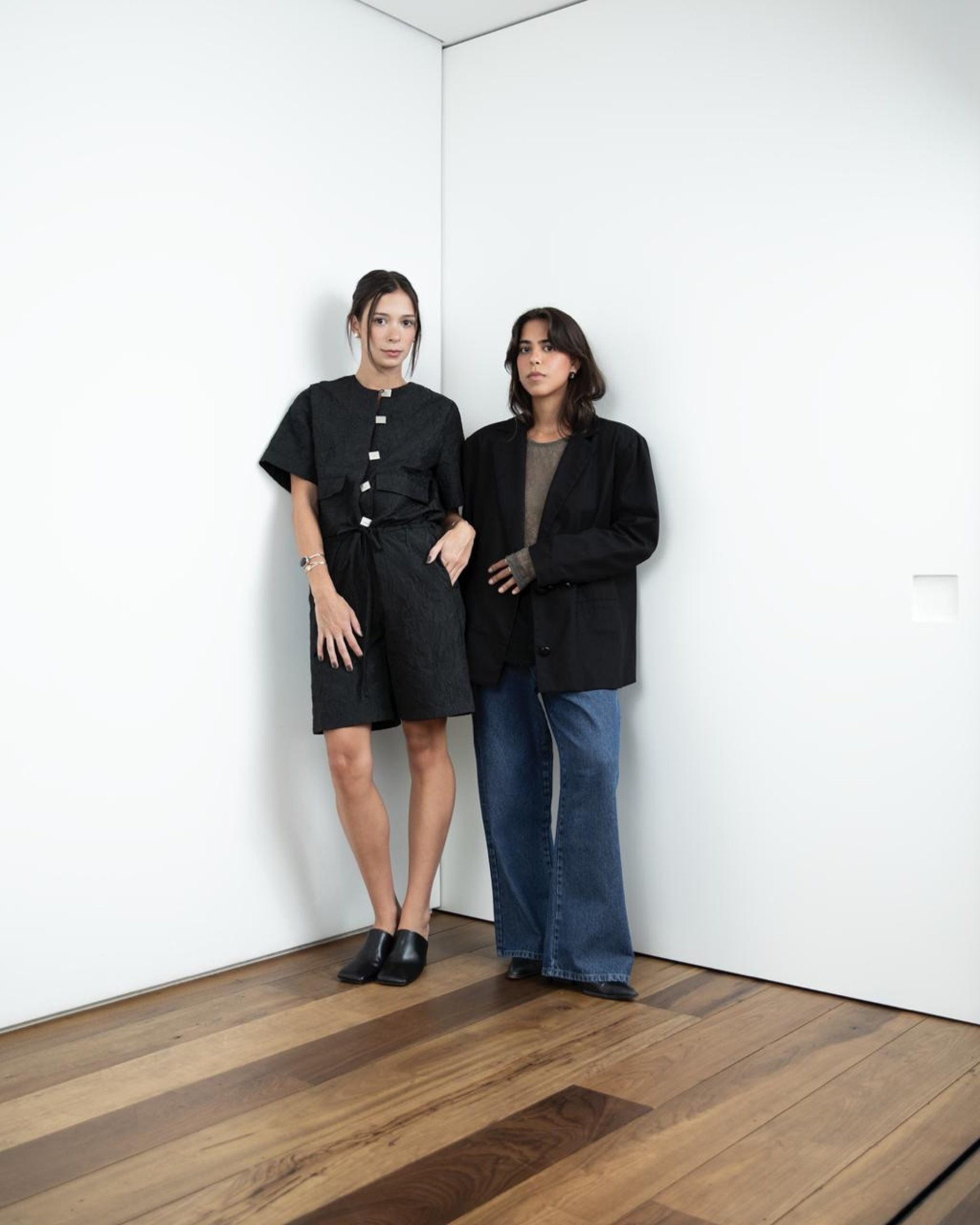 Michaela Guizardi e Stephanie Sahyoun, s&oacute;cias da marca 