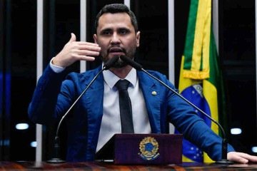 Senador Cleitinho Azevedo lidera todos os cen&aacute;rios de inten&ccedil;&otilde;es de voto -  (crédito: JEFFERSON RUDY/AG&Ecirc;NCIA SENADO)