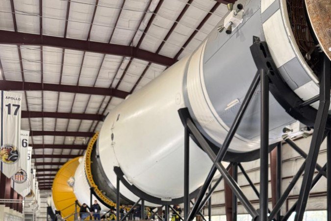 Ícaro visita sede da NASA, como parte do evento da Olimpiada -  (crédito: Arquivo Pessoal)