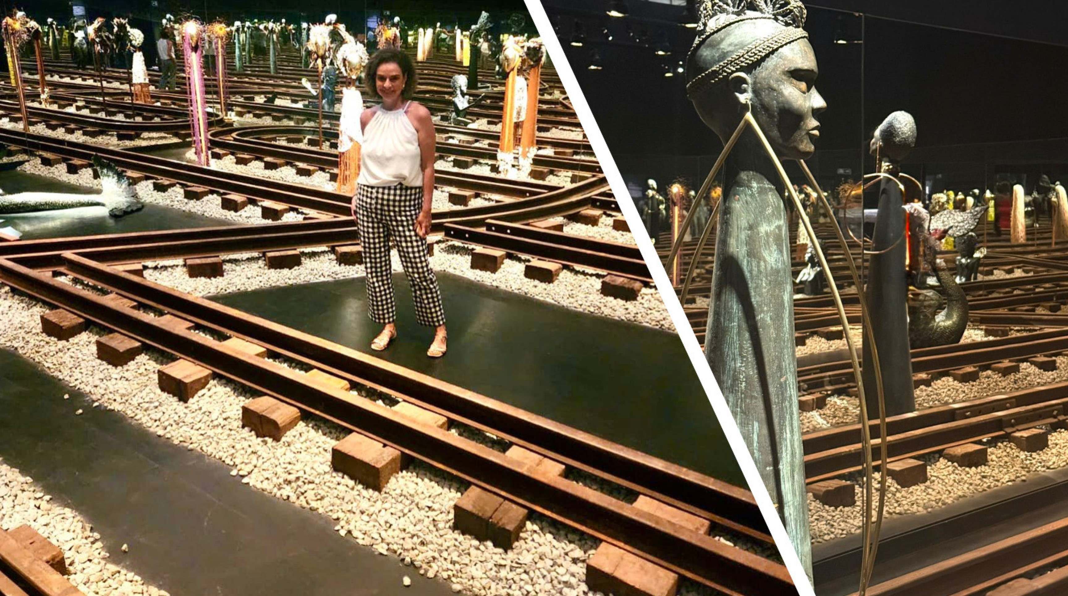 Exposição Ònà Irin Caminho de Ferro, de Nádia Taquary, é prorrogada até abril de 2026, em São Paulo - (crédito: Uai Turismo) Exposição Ònà Irin Caminho de Ferro, de Nádia Taquary, é prorrogada até abril de 2026, em São Paulo - (crédito: Uai Turismo)