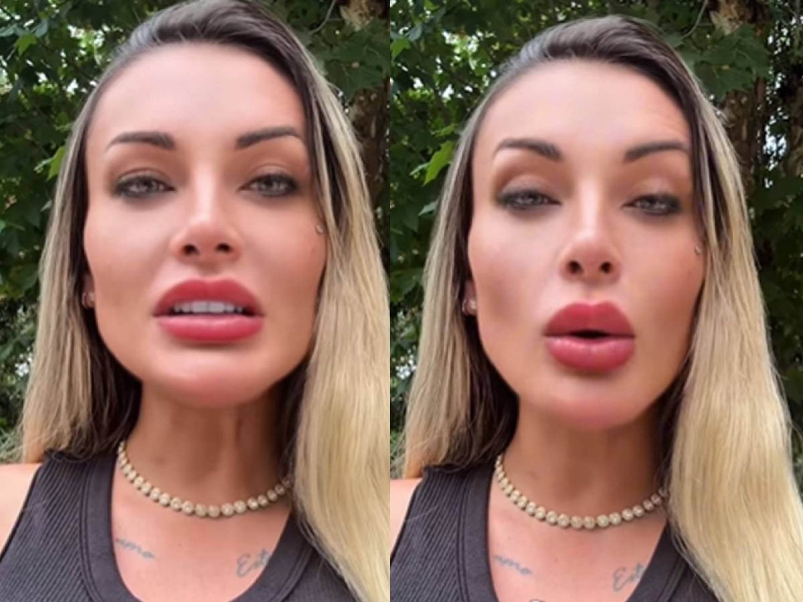 Andressa Urach aciona Justiça após ataques aos filhos na web -  (crédito: Observatorio dos Famosos)