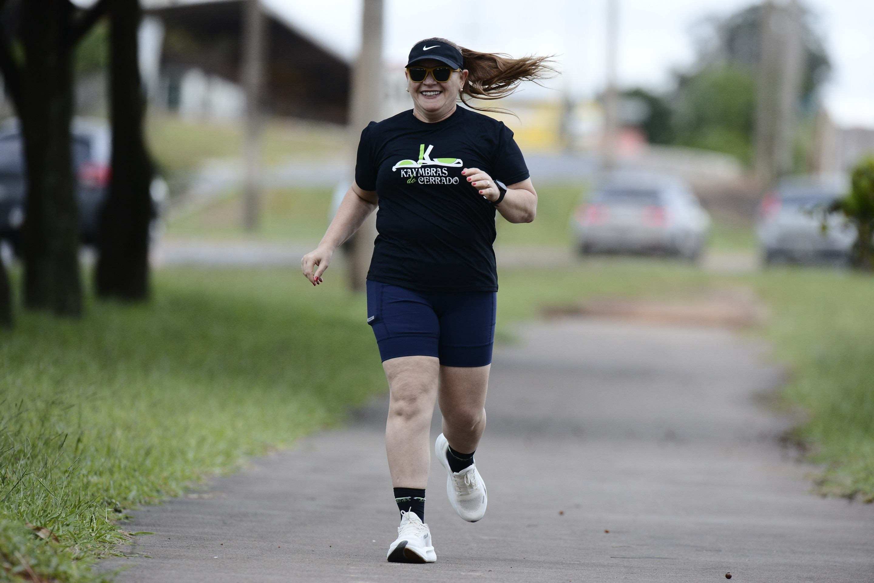 Corrida &eacute; a terapia de Maria Lacerda ao ar livre