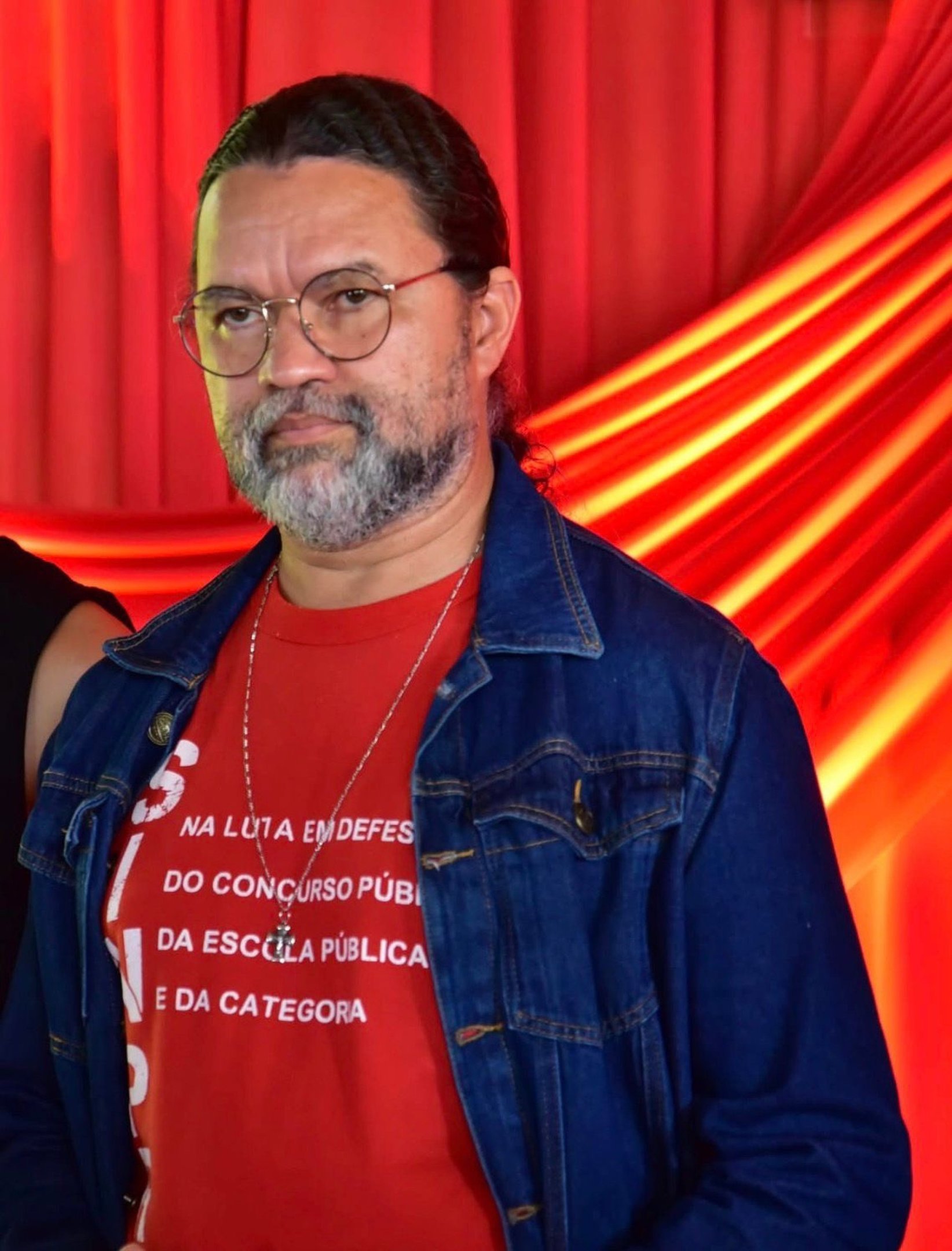 Cleber Soares, diretor do Sindicato dos Professores do Distrito Federal (Sinpro-DF)