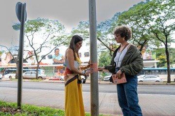 W3 Sul vira cenário de intervenção urbana neste sábado (28/2) - (crédito: Divulgação) W3 Sul vira cenário de intervenção urbana neste sábado (28/2) - (crédito: Divulgação)