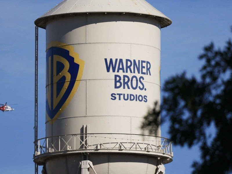 A Warner Bros. Discovery concordou em ser adquirida pela Paramount Skydance em um acordo avaliado em cerca de US$ 110 bilhões       -  (crédito: Mario Tama / Getty Images North America / Getty Images via AFP)