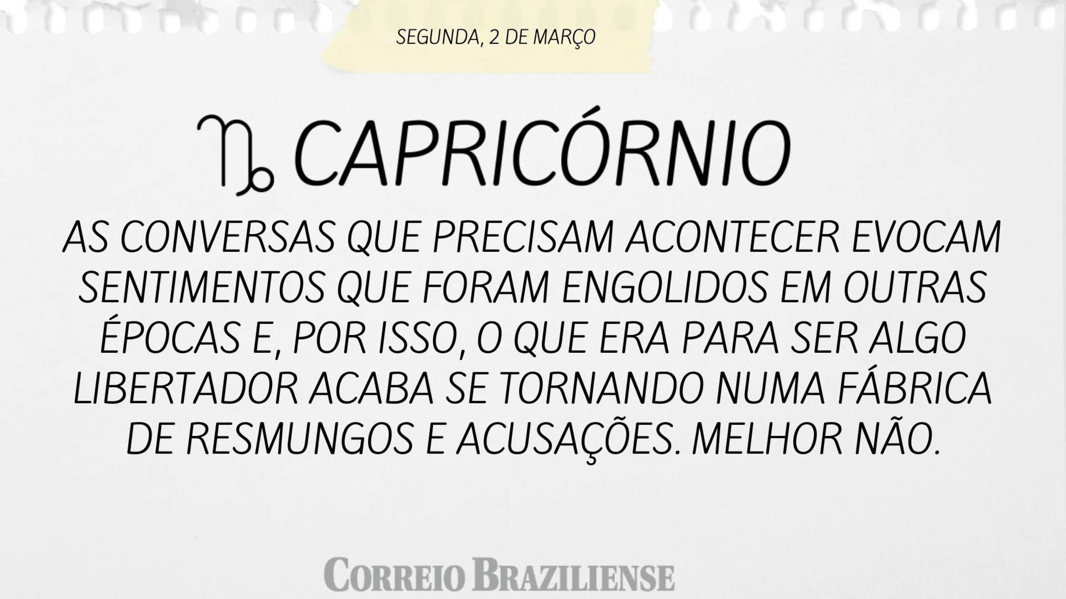 Hor&oacute;scopo desta segunda (2/3) 