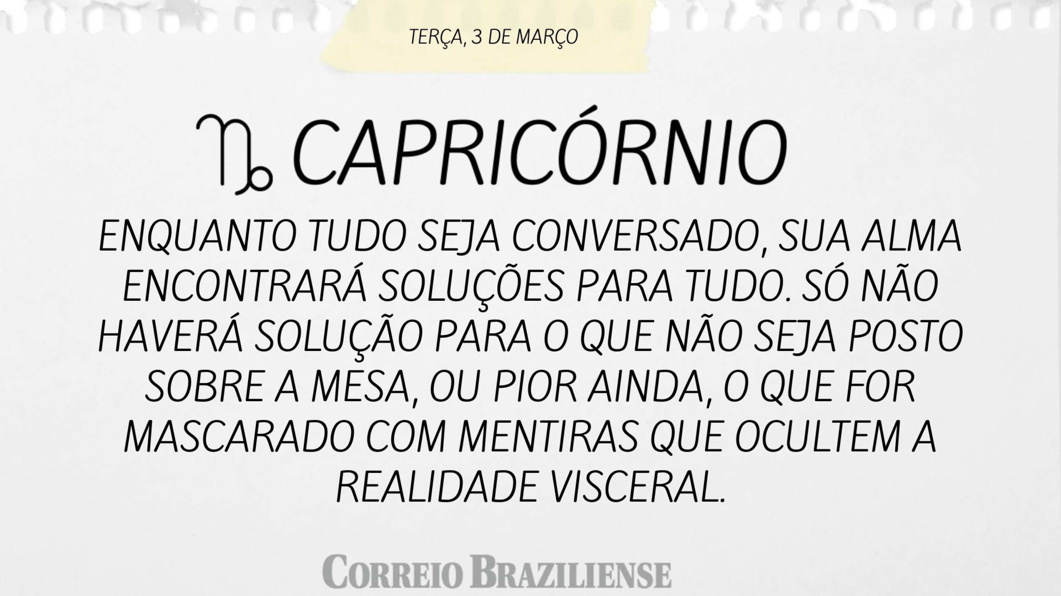 Hor&oacute;scopo desta ter&ccedil;a (3/3) 