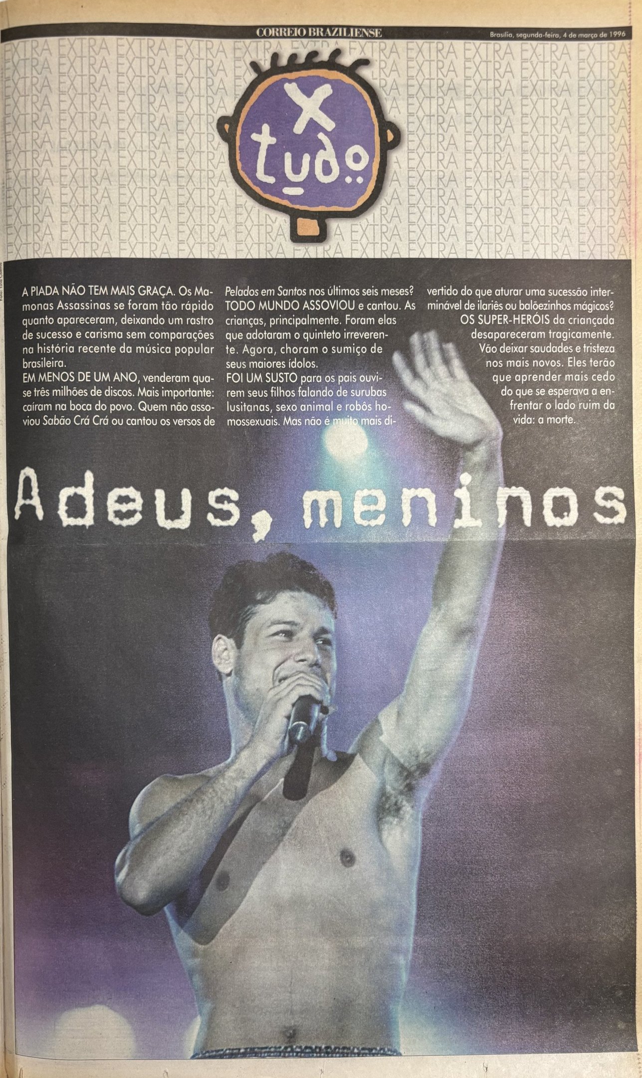 Acervo da cobertura do Correio Braziliense sobre o acidente que vitimou os integrantes da banda Mamonas Assassinas 