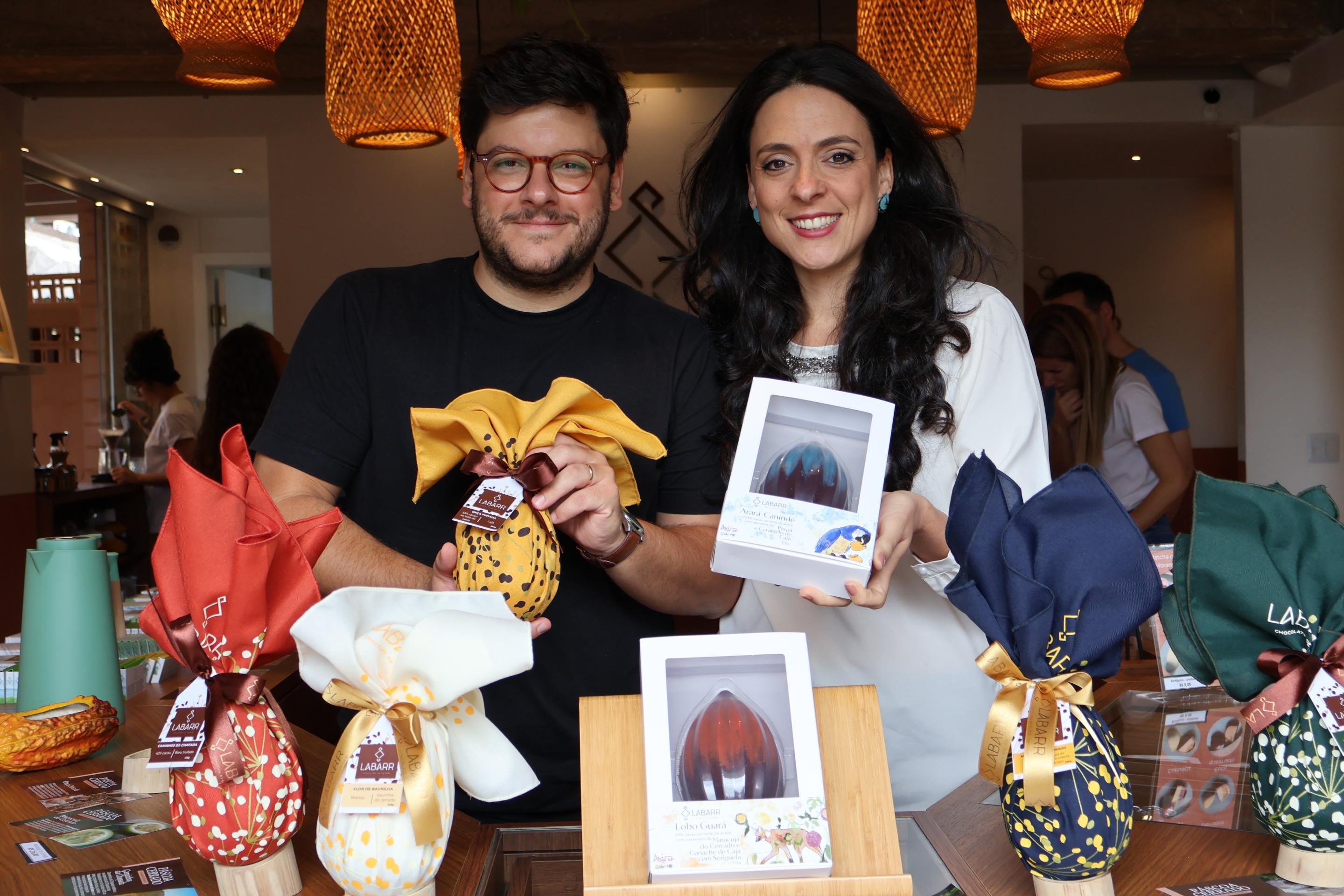  27/02/2026 Bruna Gaston CB/DA Press. Prepara&ccedil;&atilde;o para P&aacute;scoa. LABAR, Asa Norte. Donos Adriana Labarr&egrave;re e Leando Isa&iacute;as       