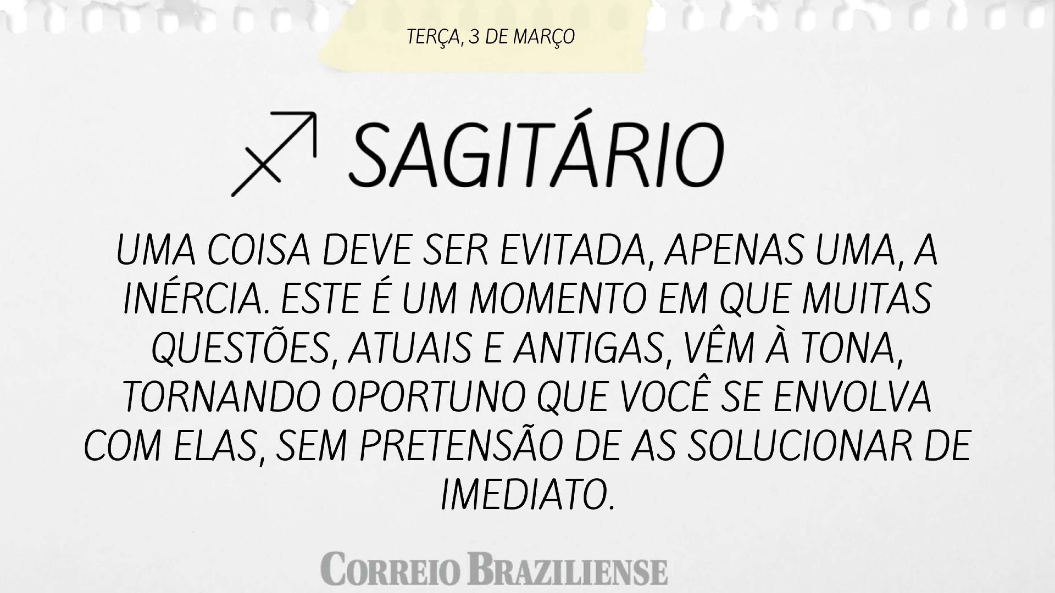 Hor&oacute;scopo desta ter&ccedil;a (3/3) 