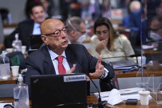 O veterano Esperidião Amin foi colocado de lado pelo bolsonarismo em Santa Catarina - (crédito: Edilson Rodrigues/Agência Senad) O veterano Esperidião Amin foi colocado de lado pelo bolsonarismo em Santa Catarina - (crédito: Edilson Rodrigues/Agência Senad)