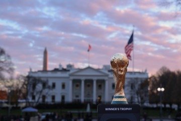  Os Estados Unidos são um dos três anfitriões do Mundial 2026 em parceria com o Canadá e o México -  (crédito: Michael Regan/FIFA via Getty Images)