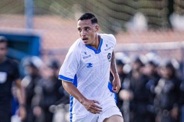 Juan fez dois gols no primeiro jogo da final do Candangão de 2023 contra o Brasiliense e ajudou o Real Brasília a conquistar o título inédito - (crédito: Júlio César Silva/Real Brasília) Juan fez dois gols no primeiro jogo da final do Candangão de 2023 contra o Brasiliense e ajudou o Real Brasília a conquistar o título inédito - (crédito: Júlio César Silva/Real Brasília)