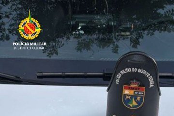 Materiais apreendidos pelo Gtop 45 -  (crédito: Divulgação / PMDF)