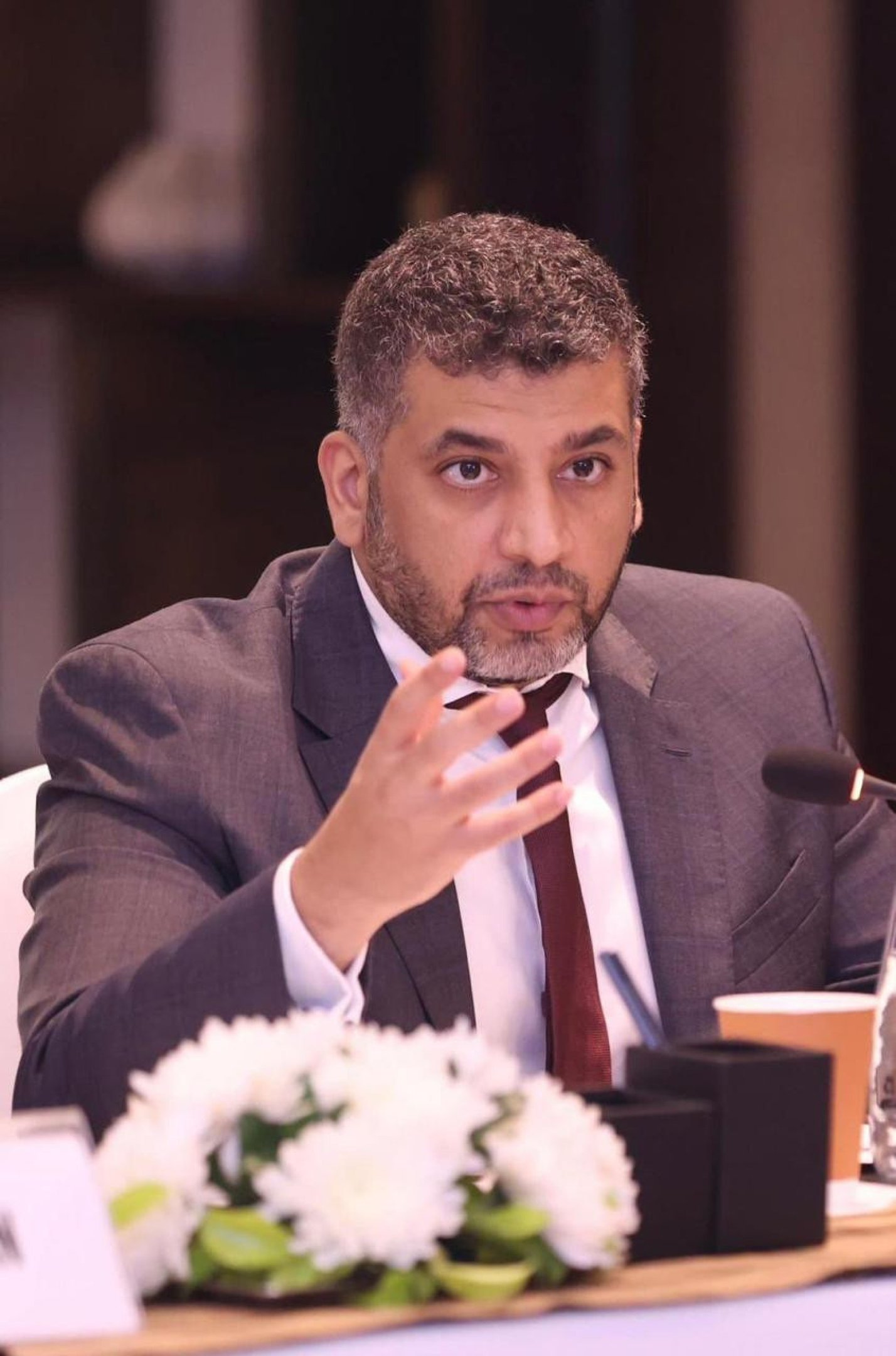 Aziz Algashian, especialista do F&oacute;rum Internacional do Golfo (em Riad)  