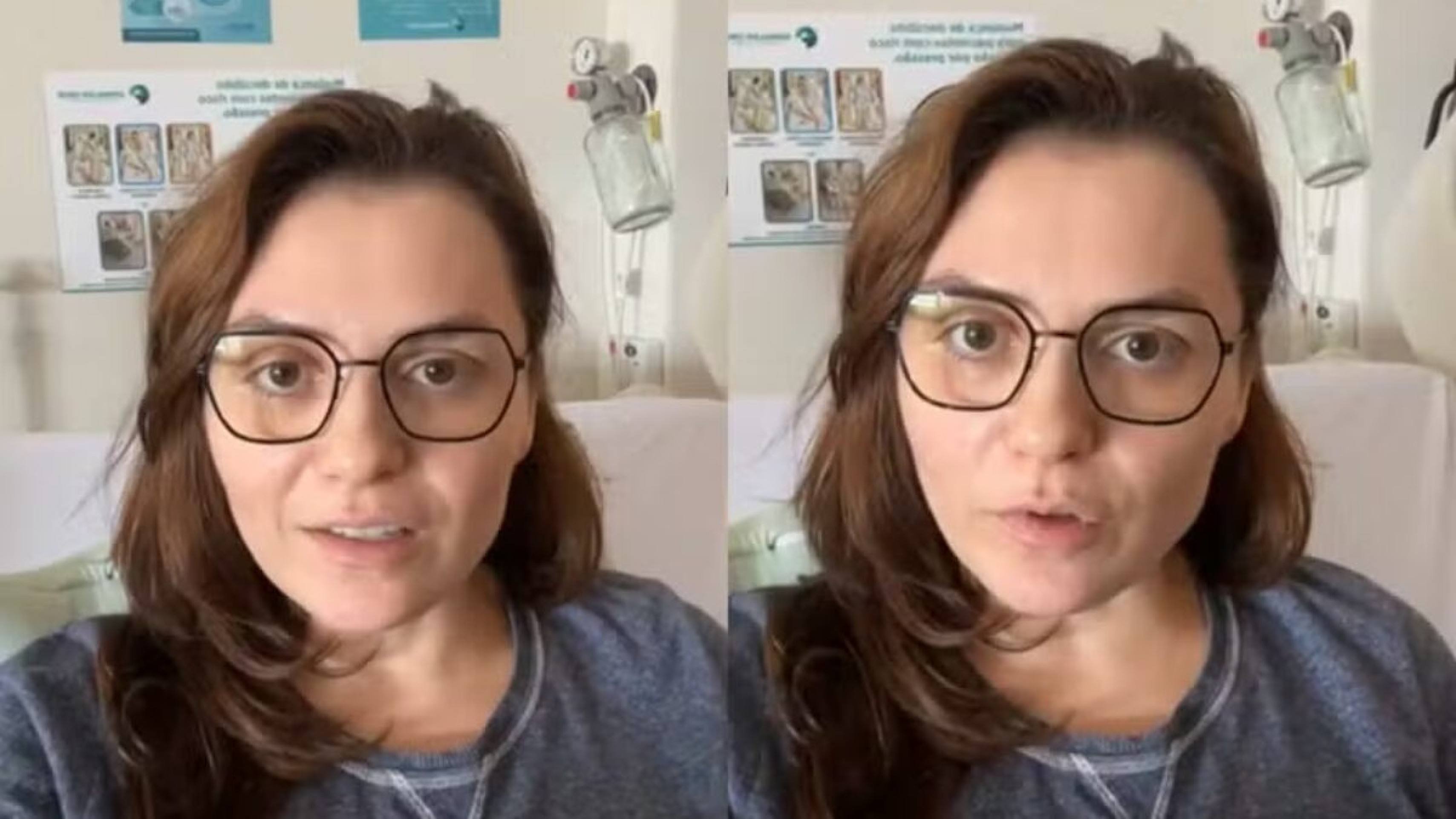 Monica Iozzi passa uma semana internada após quadro de afasia - (crédito: Observatorio dos Famosos) Monica Iozzi passa uma semana internada após quadro de afasia - (crédito: Observatorio dos Famosos)