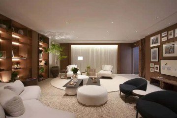 O tapete exige curadoria est&eacute;tica: pe&ccedil;as bege e tons neutros facilitam na escolha 