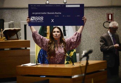 A deputada Paula Belmonte afirma que projeto é um cheque em branco -  (crédito: Minivernivo Júnior/CB/DA Press) -A deputada Paula Belmonte afirma que projeto é um cheque em branco -  (crédito: Minivernivo Júnior/CB/DA Press)