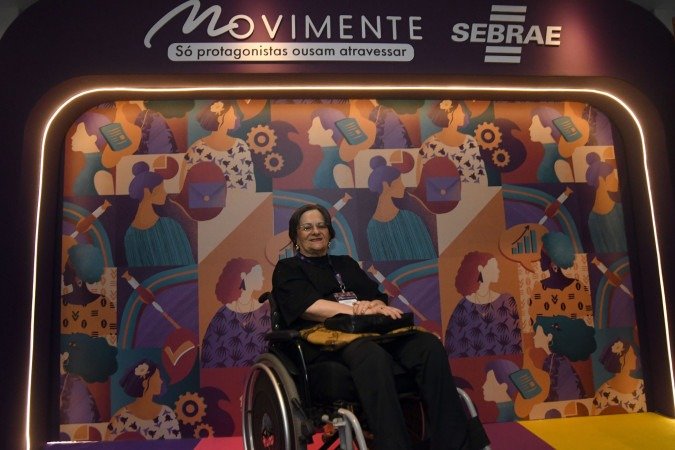 Maria da Penha foi ovacionada e aplaudida de pé pelos participantes do evento Movimente 2026 - (crédito: Fotos: Marcelo Ferreira/CB/D.A Press) Maria da Penha foi ovacionada e aplaudida de pé pelos participantes do evento Movimente 2026 - (crédito: Fotos: Marcelo Ferreira/CB/D.A Press)