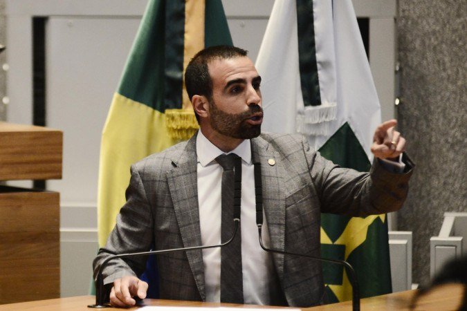  Deputado Tiago Manzoni votou contra o socorro financeiro ao BRB -  (crédito:  Minervino J&uacute;nior/CB/D.A Press)