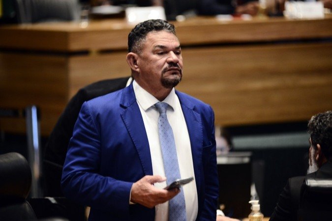 Deputado distrital Hermeto (MDB-DF) é um dos alvos da Operação Blackboard -  (crédito:  Minervino Júnior/CB/D.A Press)