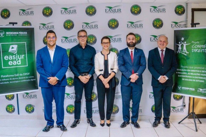 DPDF e DPU lançam plataforma inédita para levar educação em direitos a todas as escolas do DF -  (crédito: Divulgação)