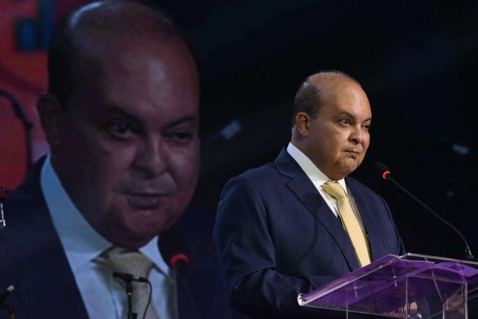 Ibaneis Rocha na abertura do evento Movimente  -  (crédito: CB/DA Press/Marcelo Ferreira)