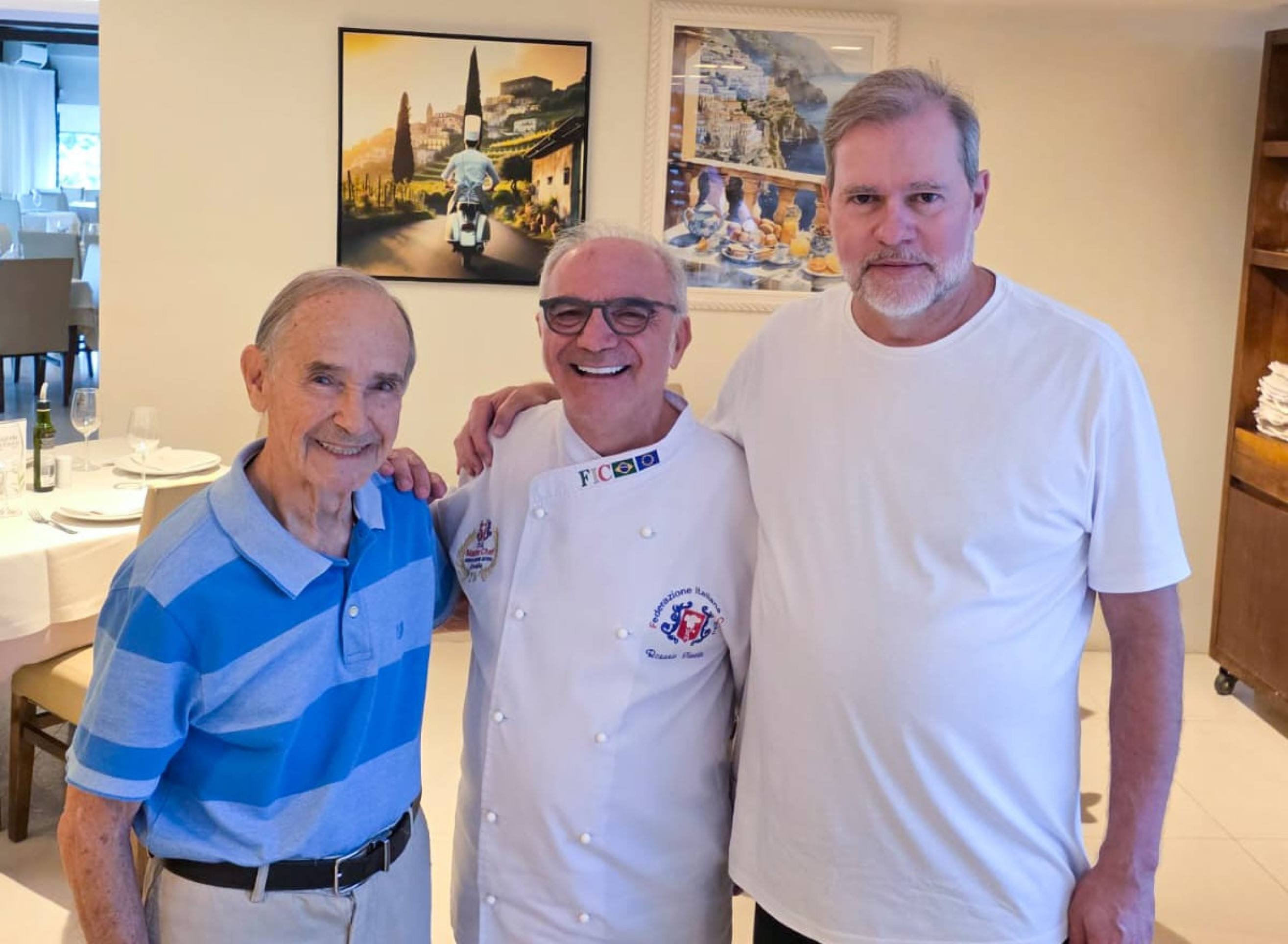  Eixo Capital. Ministro Dias Toffoli frequenta o restaurante Trattoria Da Rosario, no Lago Sul