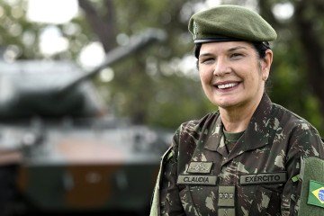 Cláudia havia sido indicada ao posto em 24 de fevereiro, por votação secreta do Alto Comando do Exército -  (crédito:  Carlos Vieira/CB/D.A Press)