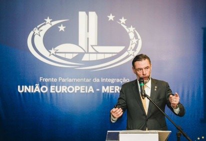 Deputado federal Fernando Marangoni (Uni&atilde;o-SP) durante a instala&ccedil;&atilde;o da Frente Parlamentar Mista

 -  (crédito: Felipe Soares) -Deputado federal Fernando Marangoni (Uni&atilde;o-SP) durante a instala&ccedil;&atilde;o da Frente Parlamentar Mista

 -  (crédito: Felipe Soares)