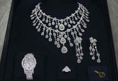 Joias sauditas dadas a Bolsonaro -  (crédito: Miguel Schincariol/AFP) -Joias sauditas dadas a Bolsonaro -  (crédito: Miguel Schincariol/AFP)