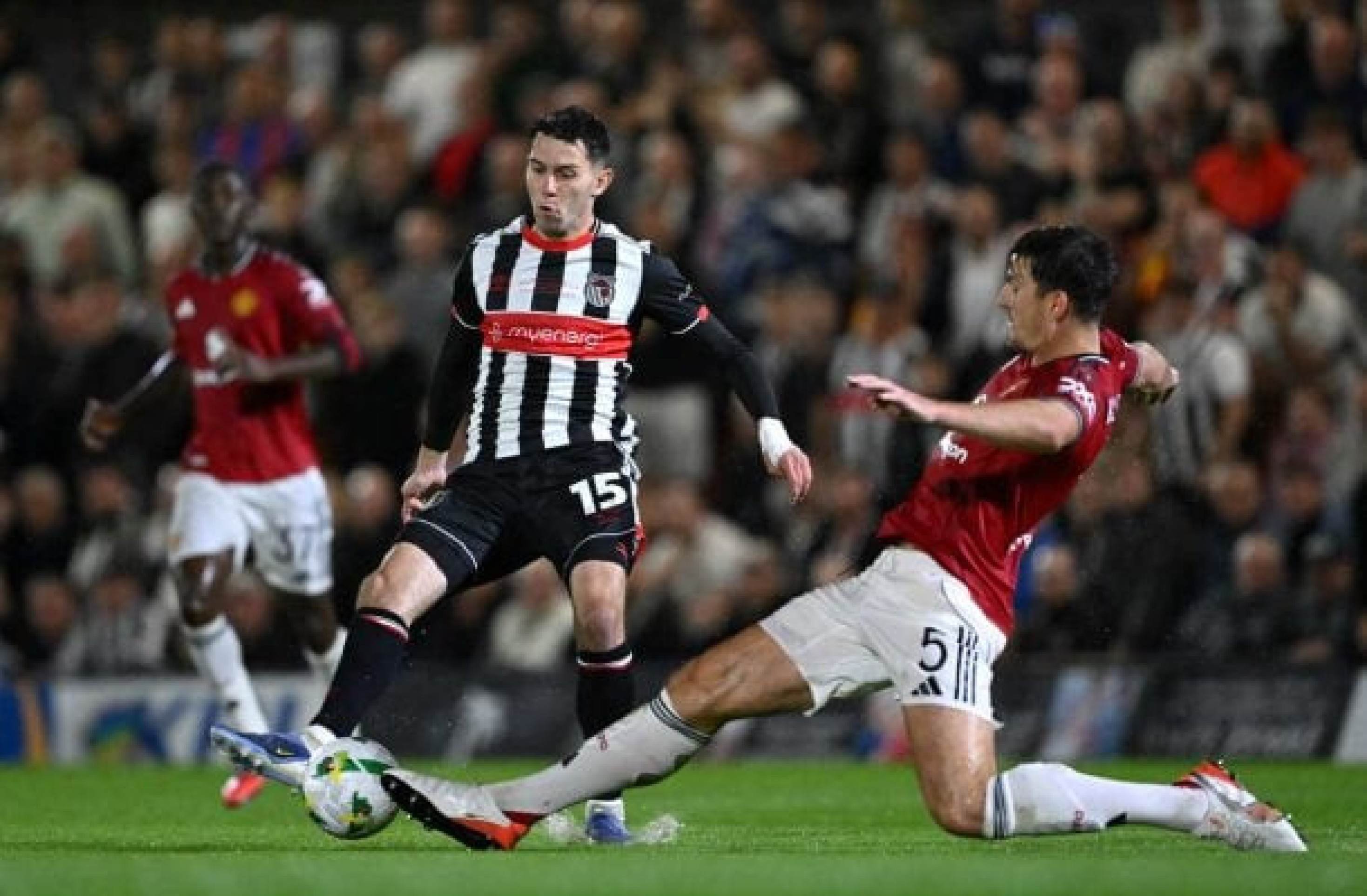 Zagueiro do United, Harry Maguire recebe nova condenação na Grécia -  (crédito: Foto: Laurence Griffiths/Getty Images)
