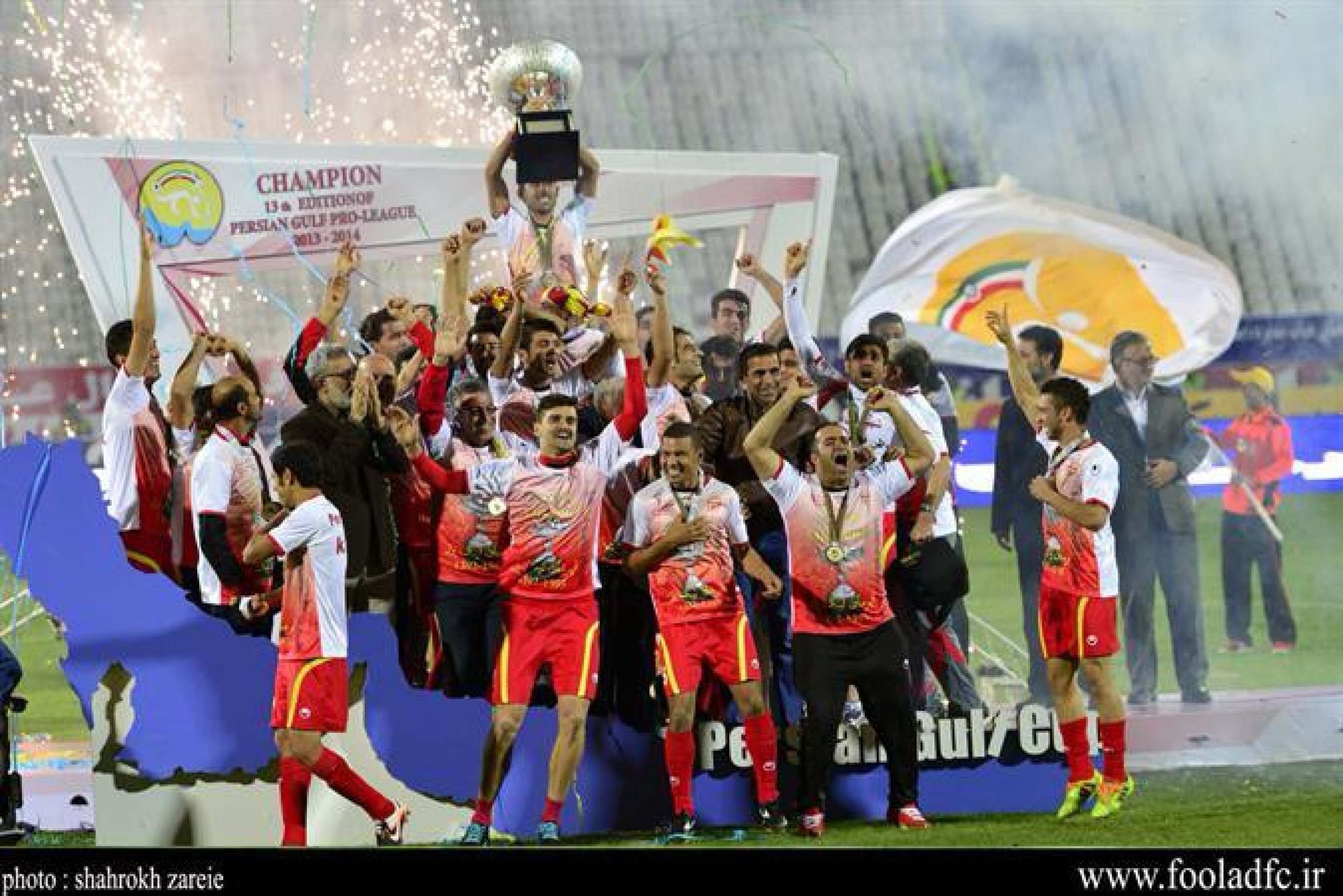 Padovani foi campe&atilde;o Iraniano na temporada 2013/2014 pelo Foolad FC